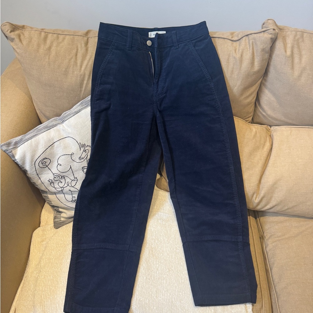 Women’s Navy corduroy Pants